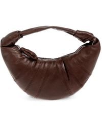 Lemaire - Mini Fortune Croissant Leather Tote Bag - Lyst