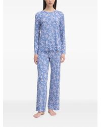 Benetton - Floral-Print Pajamas - Lyst