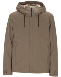 Woolrich - Crestmont Hooded Zip-Up Jacket - Lyst