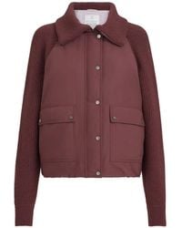 Brunello Cucinelli - Techno Cotton Taffeta And Wool, Cashmere, Silk Down Jacket - Lyst