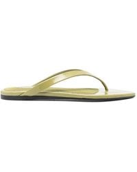 Ami Paris - Leather Flat Sandals - Lyst