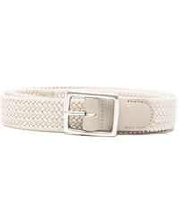 Dell'Oglio - Braided Buckle Belt - Lyst