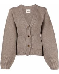 KHAITE - The Scarlet Cashmere Cardigan - Lyst
