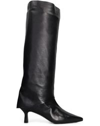 The Seller - Fold-Over Pointed-Toe Boots - Lyst