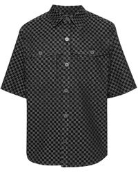 Balmain - T-shirt en coton à logo jacquard - Lyst