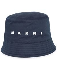 Marni - Logo-Embroidered Bucket Hat - Lyst