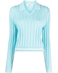 GIMAGUAS - Elbow-patch Knitted Top - Lyst