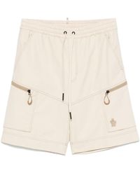 Moncler - Bermudas cargo con cordones - Lyst