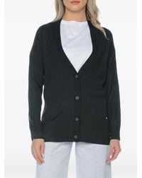 ARMANI EXCHANGE - Button-Up Vest Met V-Hals - Lyst