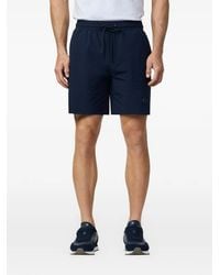 Hackett - Logo-Patch Drawstring Shorts - Lyst