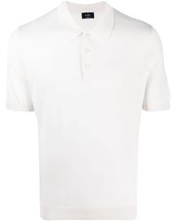 Barba Napoli - Short-sleeve Silk Polo Shirt - Lyst