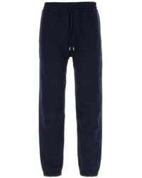 Saint Laurent - Cotton Joggers - Lyst