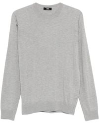 Alpha Studio - Crew-Neck Long-Sleeve Sweater - Lyst