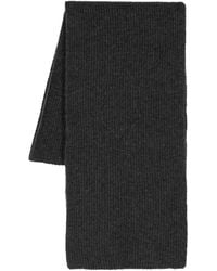 dunhill - Ribbed Cashmere Scarf - Lyst