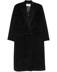Lardini - Martin Double-Breasted Peaked-Lapels Coat - Lyst