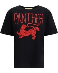 Valentino Garavani - Printed Cotton T-Shirt - Lyst