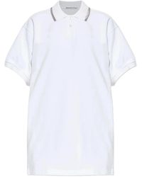 Alexander Wang - Robe Courte À Col Polo - Lyst