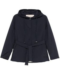 Herno - Jack Met Capuchon En Ceintuur - Lyst