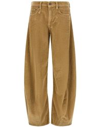 R13 - Janine Corduroy Twisted-Seam Trousers - Lyst