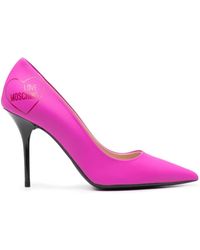 Love Moschino - Pumps in pelle - Lyst