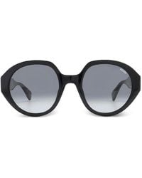 Moschino - Oval-Frame Sunglasses - Lyst