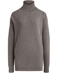 12 STOREEZ - Turtleneck Knitted Sweater - Lyst