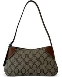 Gucci - Gg Emblem Schultertasche Mit Monogramm - Lyst