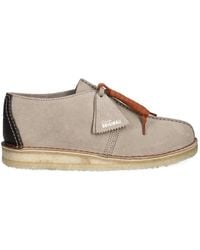 Clarks - Desert Trek Suede Loafers - Lyst