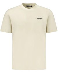 Napapijri - Logo-Print Short-Sleeve T-Shirt - Lyst