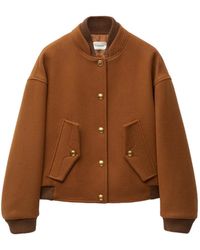 Versace - Bomber Con Bottoni Medusa - Lyst