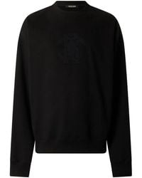 Roberto Cavalli - Felpa Con Logo Ricamato - Lyst