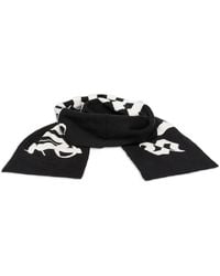 Palm Angels - Logo-Jacquard Knit Scarf - Lyst