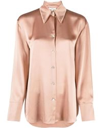 Vince - Camicia Con Colletto A Punta - Lyst