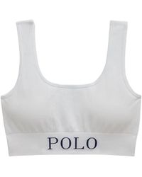 Polo Ralph Lauren - Ribbed Seamless Top - Lyst