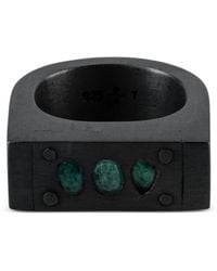 Parts Of 4 - Anillo Plate con esmeralda - Lyst
