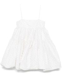Cecilie Bahnsen - Robe Oberra À Coupe Courte - Lyst