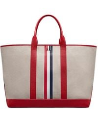 Thom Browne - Borsa Tote A Righe - Lyst