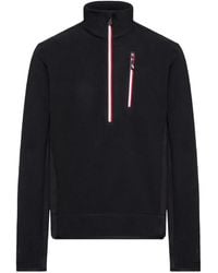 Moncler - Half-Zip Fleece Sweatshirt - Lyst