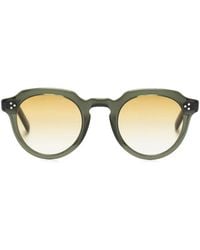 Moscot - Gavolt Sun Sonnenbrille Mit Rundem Gestell - Lyst