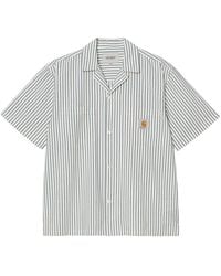 Carhartt - Leavel Striped Pocket Shirt - Lyst
