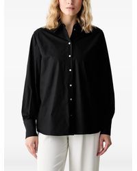 KARL LAGERFELD - Embroidered-Logo Button-Up Shirt - Lyst