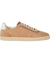 Brunello Cucinelli - Leather Sneakers - Lyst