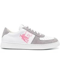 Etro - Pegaso Leather Sneakers - Lyst