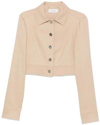 Sportmax - Cropped Button-Up Jacket - Lyst