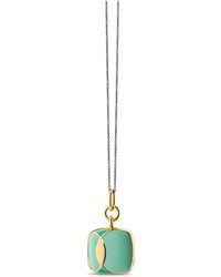 Monica Rich Kosann - 18K Vermeil Square-Pendant Necklaces - Lyst
