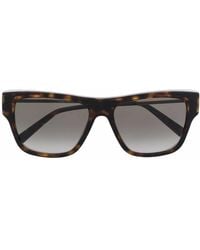 Givenchy - Tortoiseshell Square-Frame Sunglasses - Lyst