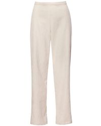 Baobab - Louise Textured Flared Trousers - Lyst
