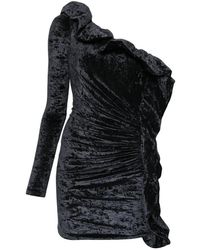 Amen - Ruffled One-Shoulder Mini Dress - Lyst