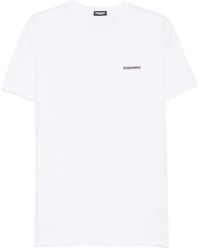 DSquared² - Logo-Print Crew-Neck T-Shirt - Lyst