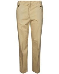 Liu Jo - Pressed-Crease Tailored Trousers - Lyst